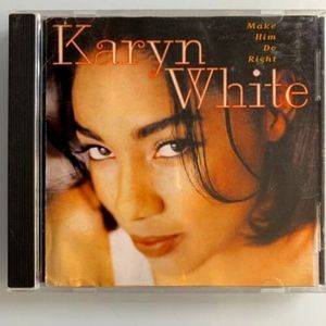 Karyn White Make Him Do Right For her 3rd Third Album Warner Bros Records.